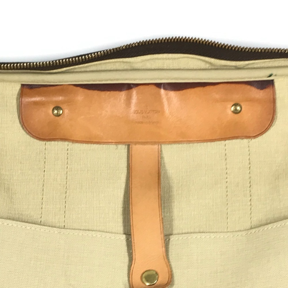 LOUIS VUITTON Brown Monogram Canvas Boston Bag - Picture 15 of 16